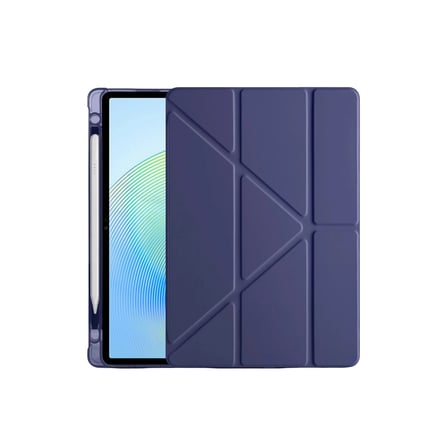 AKLLIBYİ98 Xiaomi Redmi Pad 2 Kalemlikli Mars Tablet Kılıfı - Lacivert HMNG98