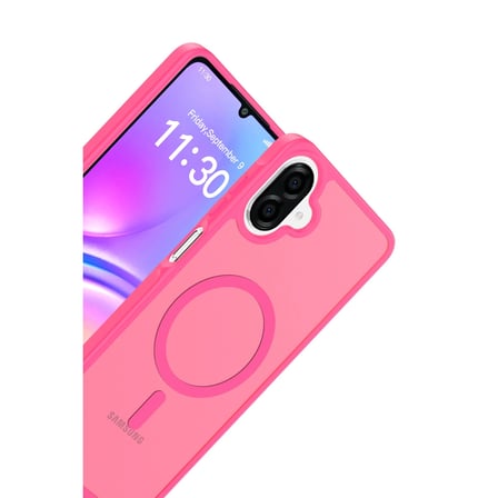 AKLLIBYİ98 Joko Samsung Uyumlu Galaxy A07 4g Jota Magsafe Kapak - Rose HMNG98
