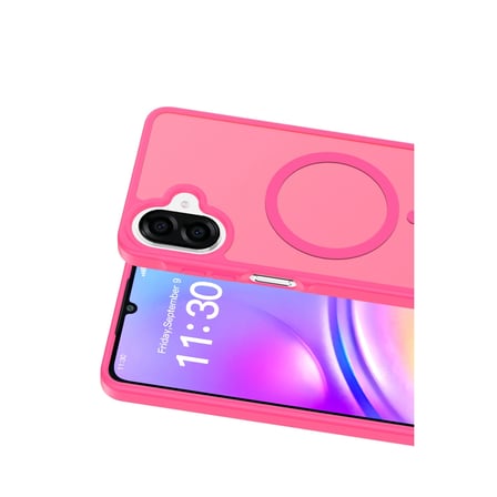 AKLLIBYİ98 Joko Samsung Uyumlu Galaxy A07 4g Jota Magsafe Kapak - Rose HMNG98
