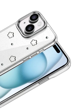 AKLLIBYİ98 Apple iPhone 14 Fiyonk Desenli Kapak - Desen 2 HMNG98