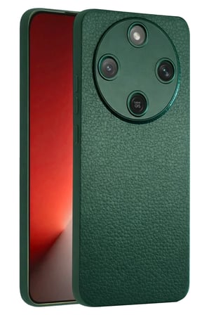AKLLIBYİ98 Huawei Honor Magic 8 Lite Thermax Silikon Kılıf - Koyu Yeşil HMNG98