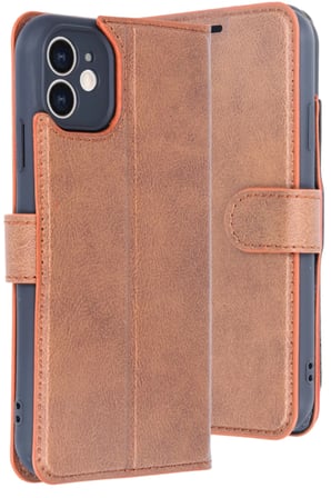 AKLLIBYİ98 Apple iPhone 11 Kılıf Trend S Plus Kapaklı Kılıf - Taba HMNG98