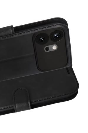 AKLLIBYİ98 Huawei Honor 600 Trend S Plus Kapaklı Kılıf - Siyah HMNG98