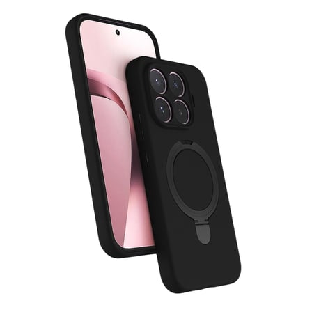 AKLLIBYİ98 Xiaomi Mi 17t Regal Magsafe Standlı Kapak - Siyah HMNG98