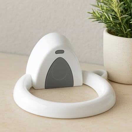 AKLLIBYİ98 Saç Kurutucu & Fön Makinesi Askısı (Yapışkanlı, Duvara Monte, Plastik) HMNG98