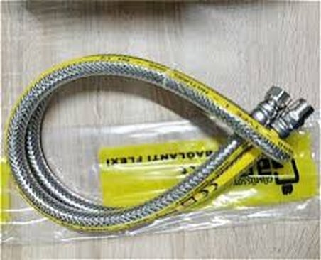 AKLLIBYİ98 50CM Flex Doğalgaz Hortumu Çelik Örgülü HMNG98