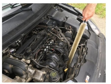 AKLLIBYİ98 Motor Peteği - Kalorifer Peteği Temizleme Fırçası - Asorti HMNG98