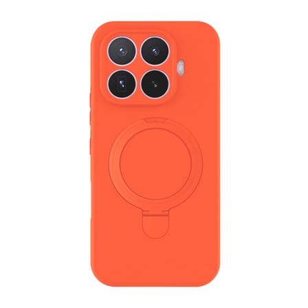AKLLIBYİ98 Xiaomi Mi 17t Regal Magsafe Standlı Kapak - Turuncu HMNG98