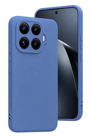 AKLLIBYİ98 Xiaomi Mi 17T Nano içi Kadife Silikon - Mavi HMNG98
