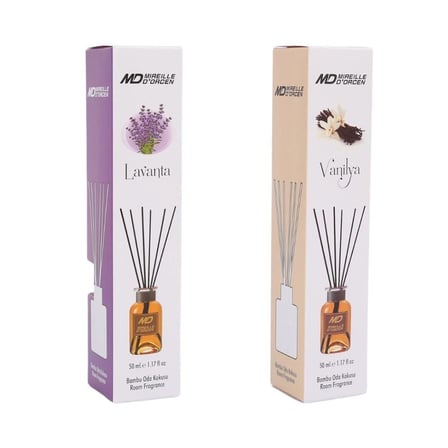 AKLLIBYİ98 Yuvarlak Şişe Bambu Oda Kokusu 50 ml HMNG98