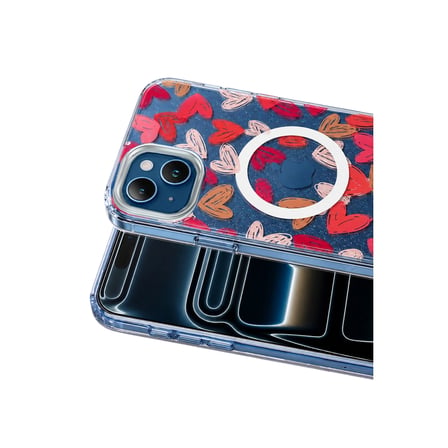 AKLLIBYİ98 Onegif Apple İphone 14 Desina Magsafe Kapak - Desen 6 HMNG98