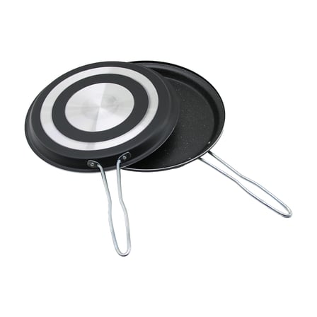 AKLLIBYİ98 32 cm Teflon Balık Tavası - İkili Set HMNG98