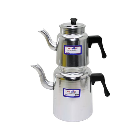AKLLIBYİ98 NO-1 Lüks Alüminyum Çaydanlık Takımı HMNG98