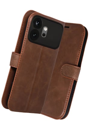 AKLLIBYİ98 Huawei Honor 600 Trend S Plus Kapaklı Kılıf - Taba HMNG98