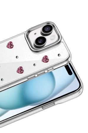AKLLIBYİ98 Apple iPhone 14 Fiyonk Desenli Kapak - Desen 3 HMNG98