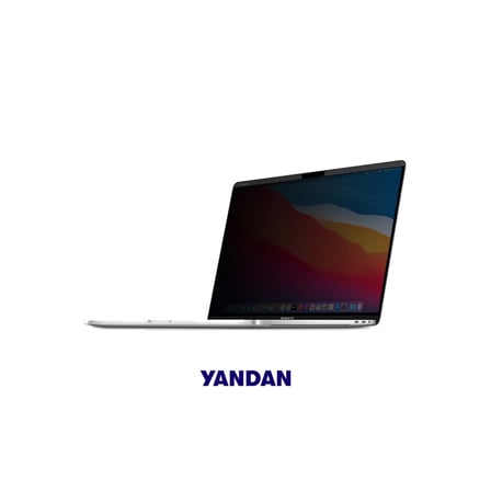 AKLLIBYİ98 Apple Macbook Air 13.3 Macbook Manyetik Hayalet Ekran Koruyucu - Siyah HMNG98
