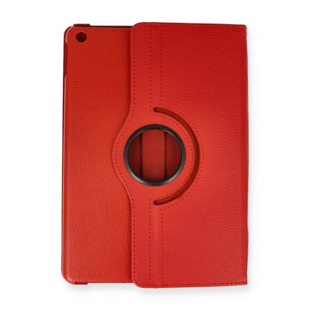 AKLLIBYİ98 Apple İpad Pro 11 (2024) Kılıf 360 Tablet Deri Kılıf - Kırmızı HMNG98