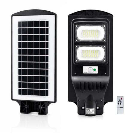 Akllibyi̇98 200W 6500K Solar Sokak Lambası Sensörlü Kumandalı Hmng98