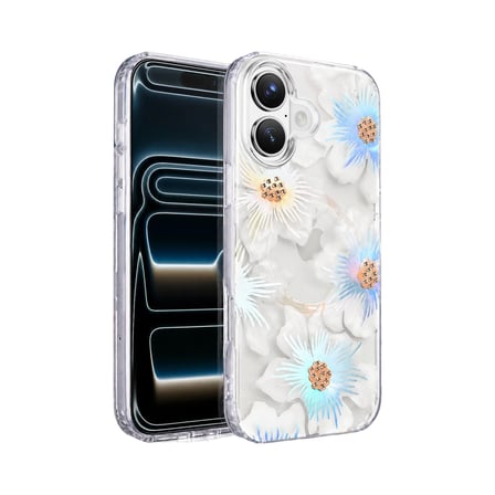 AKLLIBYİ98 Onegif Apple İphone 16 Desina Magsafe Kapak - Desen 2 HMNG98