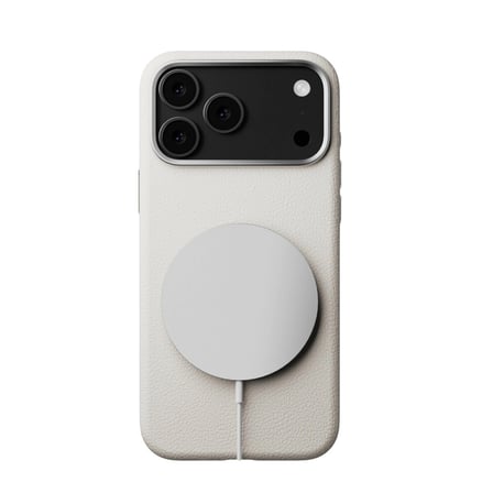 AKLLIBYİ98 Joko Apple İphone 17 Pro Wonder Deri Magsafe Kapak - Beyaz HMNG98