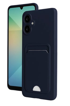 AKLLIBYİ98 Samsung Galaxy A07 4G Kelvin Kartvizitli Silikon - Lacivert HMNG98