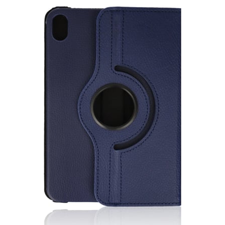 AKLLIBYİ98 Apple İpad Mini 6 Kılıf 360 Tablet Deri Kılıf - Lacivert HMNG98