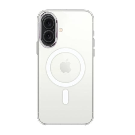 AKLLIBYİ98 Apple Uyumlu İphone 16 Plus Kılıf Pc Real Magsafe Kapak - Şeffaf HMNG98