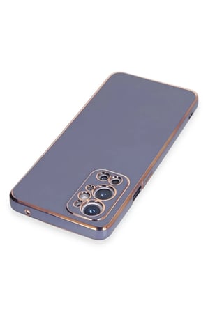AKLLIBYİ98 One Plus 9 Pro Kılıf Volet Silikon - Mavi HMNG98