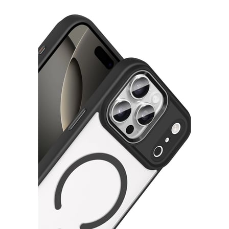AKLLIBYİ98 Joko Apple İphone 17 Pro Terea Magsafe Kapak - Siyah HMNG98