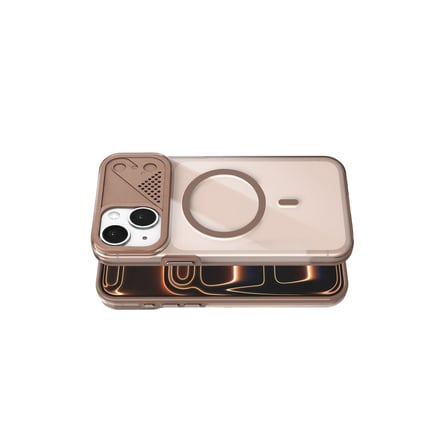 AKLLIBYİ98 Joko Apple İphone 14 Zinko Magsafe Kapak - Çöl Titanyum HMNG98