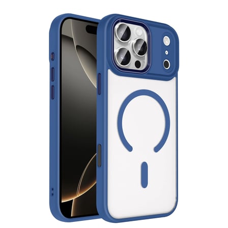 AKLLIBYİ98 Joko Apple Uyumlu İphone 17 Pro Terea Magsafe Kapak - Lacivert HMNG98