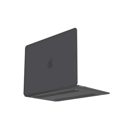 AKLLIBYİ98 Apple Macbook Pro 14.2 2021 Macbook Buzlu Kapak - Füme HMNG98