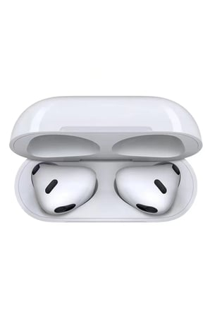 AKLLIBYİ98 Movenchy Airpods Tesna Buds 4 Aktif Gürültü Engelleyici Özellikli Bluetooth Kulaklık - Beyaz HMNG98