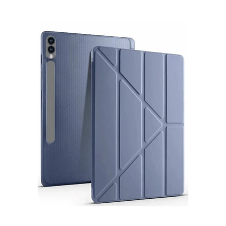 AKLLIBYİ98 Samsung Galaxy X610 Tab S9 Fe Plus 12.4 Kılıf Kalemlikli Mars Tablet Kılıfı - Lavender HMNG98