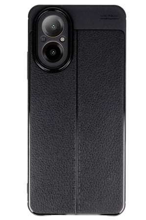 AKLLIBYİ98 Realme 12 Lite Kılıf Auto Focus Kapak - Siyah HMNG98
