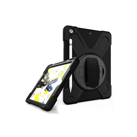 AKLLIBYİ98 Apple İpad 5 Air 9.7 Kılıf Amazing Tablet Kapak - Siyah HMNG98