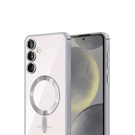 AKLLIBYİ98 Samsung Galaxy A35 5g Kross Magneticsafe Kapak - Titan Gri HMNG98
