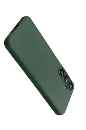 AKLLIBYİ98 Samsung Galaxy A27 5G First Silikon - Koyu Yeşil HMNG98