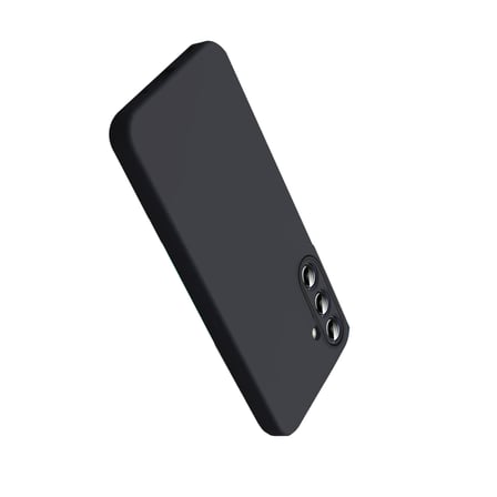 AKLLIBYİ98 Samsung Galaxy A57 5g Nano İçi Kadife Silikon - Siyah HMNG98