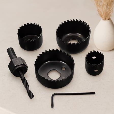 AKLLIBYİ98 Buat Delik Açma Seti 6'lı 32-38-44-54 mm 3/8'' Hex HMNG98