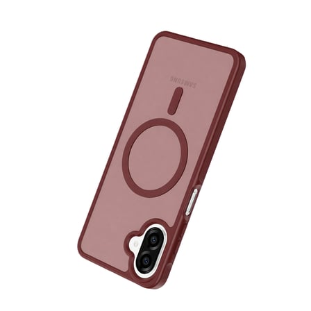 AKLLIBYİ98 Joko Samsung Galaxy A07 4g Jota Magsafe Kapak - Bordo HMNG98