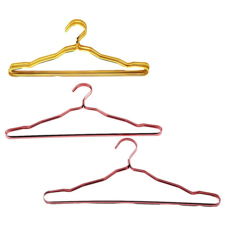 AKLLIBYİ98 2PCS Gold - Bronz Komple Metal Askı HMNG98