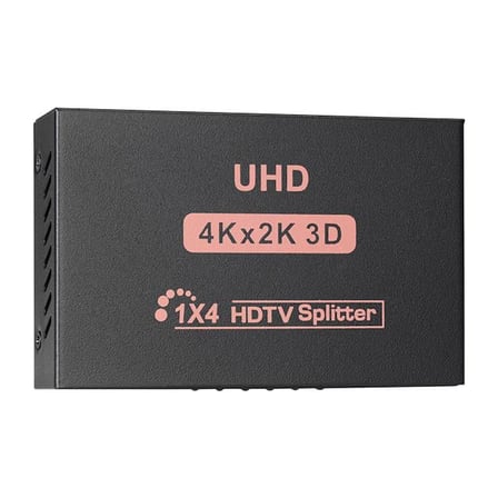 AKLLIBYİ98 Hytech HY-LU4 4 Port 4Kx2K HDMI Splitter Dağıtıcı HMNG98