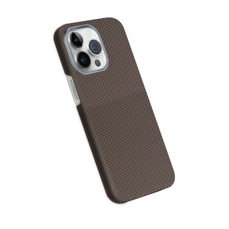 AKLLIBYİ98 Joko Apple Uyumlu İphone 15 Pro Max Volt Magsafe Kapak - Kahverengi HMNG98
