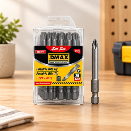 AKLLIBYİ98 75 mm Bits Ucu 20'li HMNG98