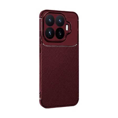 AKLLIBYİ98 Xiaomi Mi 17t Auto Focus Karbon Kapak - Bordo HMNG98