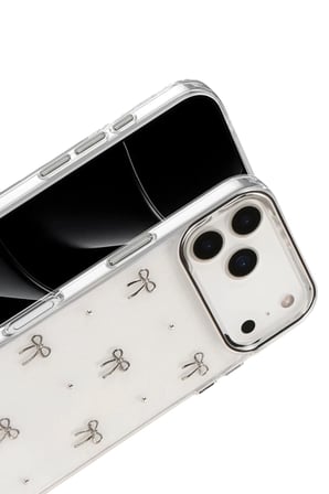AKLLIBYİ98 Apple iPhone 17 Pro Max Fiyonk Desenli Kapak - Desen 5 HMNG98