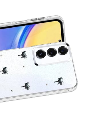 AKLLIBYİ98 Samsung Galaxy A37 5G Fiyonk Desenli Kapak - Desen 1 HMNG98