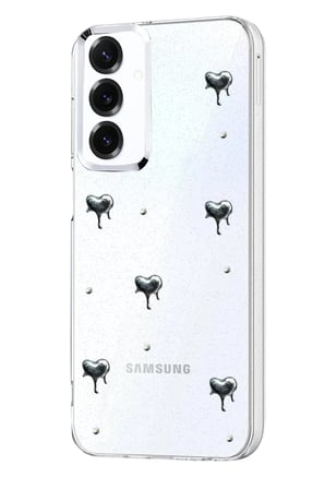 AKLLIBYİ98 Samsung Galaxy A37 5G Fiyonk Desenli Kapak - Desen 1 HMNG98