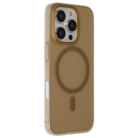 AKLLIBYİ98 Joko Apple İphone 16 Pro Max Tuna Pc Slim Magsafe Kapak - Çöl Titanyum HMNG98